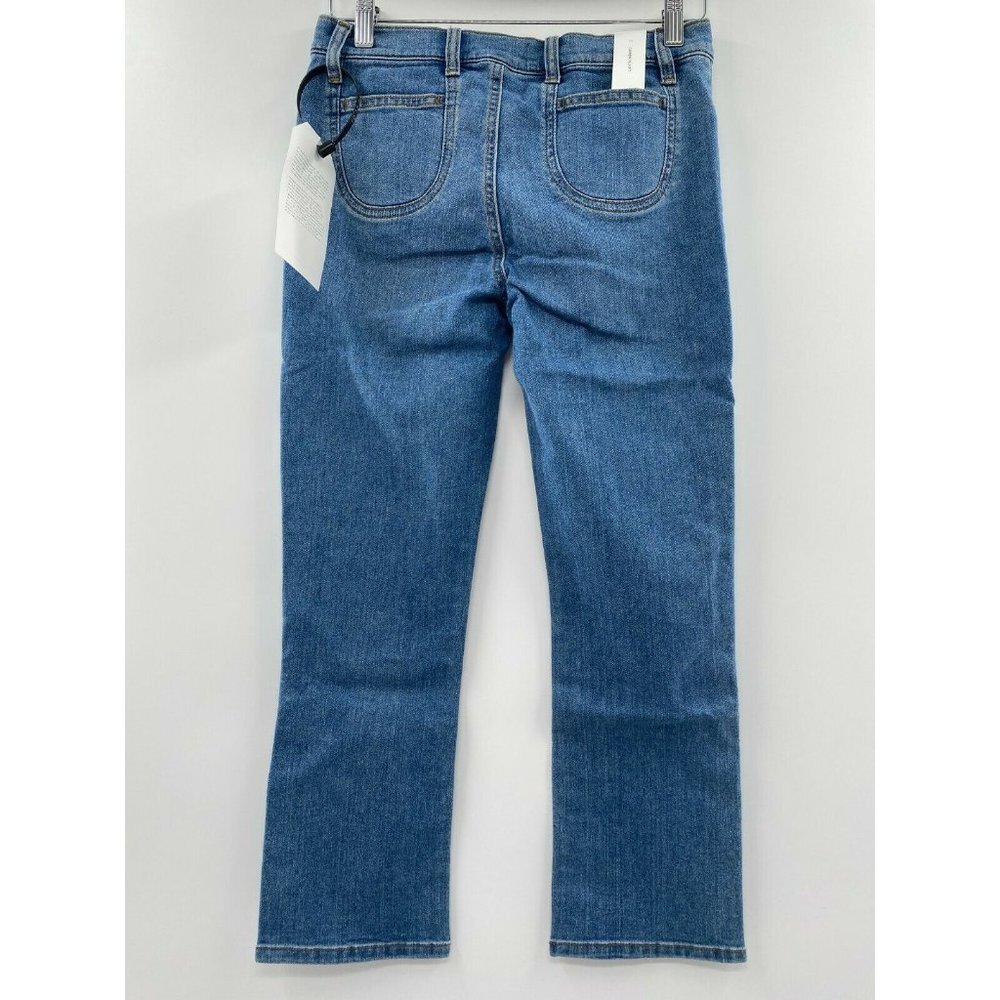 Current/Elliott Women's Low Rise Scooped Ruby Crop Flare Jeans 26 Love Me Always - Picture 9 of 9